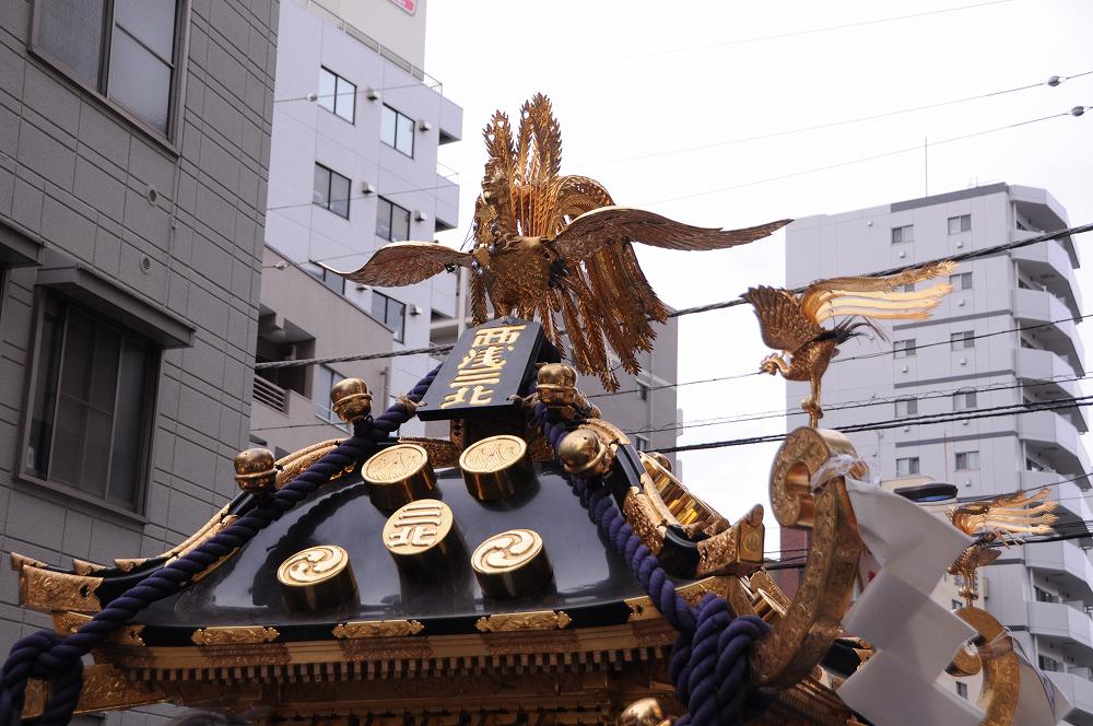 東京都台東区西浅草三丁目 西浅草三丁目北部の神輿の担ぎ手